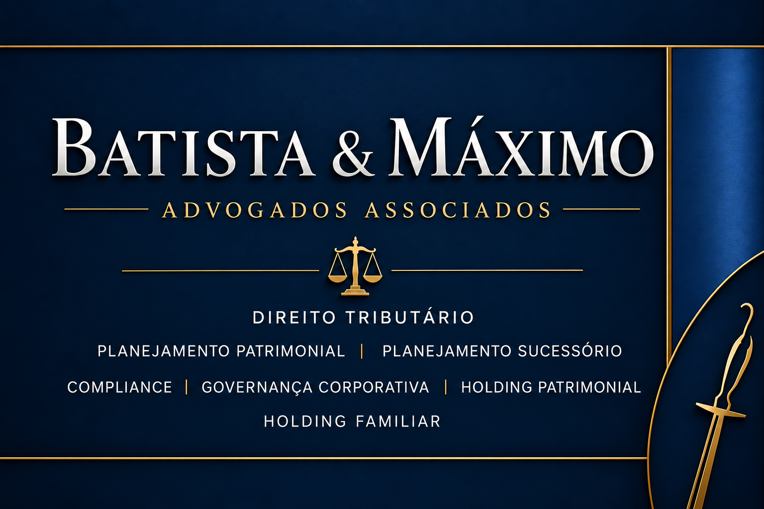 Batista & Máximo Advogados Associados — Dr. Almir Desidério Batista, OAB 146765